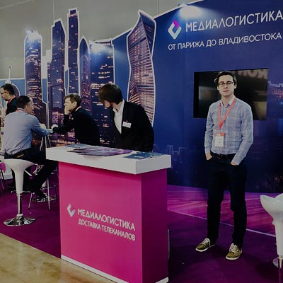 Medialogistika project at the CSTB 2019 exhibition and conference