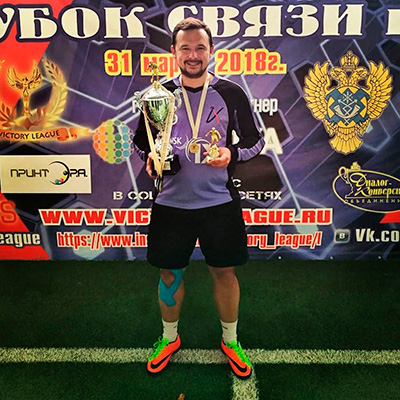 Команда MSK-IХ стала чемпионом серебряной лиги «X кубка Связи и IT» по мини-футболу.